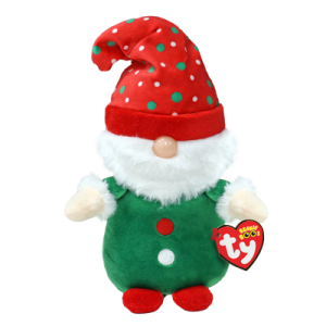 Beanie Boos Gnolan Gnome (grön) - TY Gosedjur