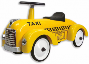 Gåbil Taxi i retromodell